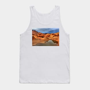 Pools And Petrified Sand Dunes Tank Top